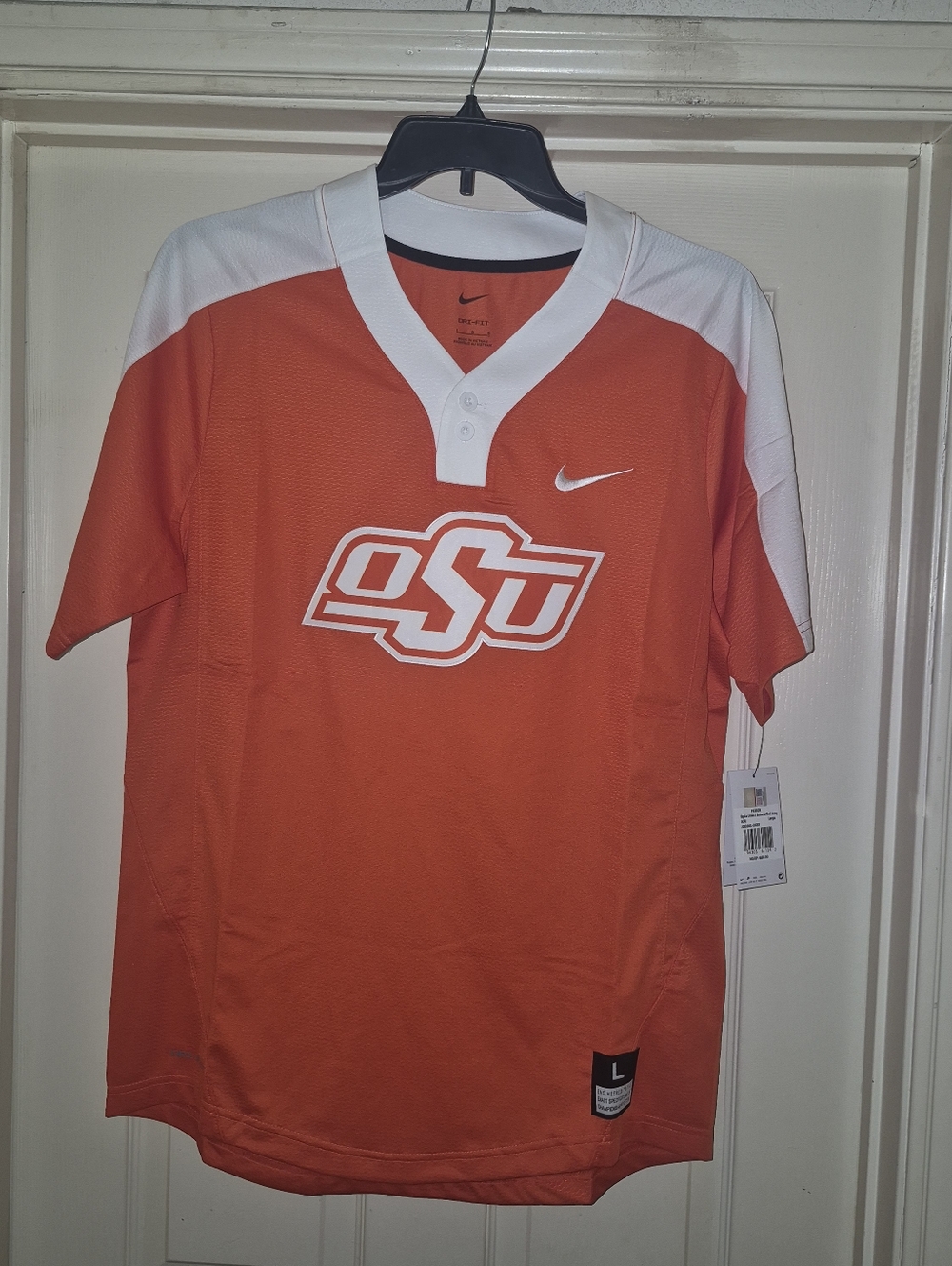 Nike Oklahoma State University Baseball/Softball Jersey